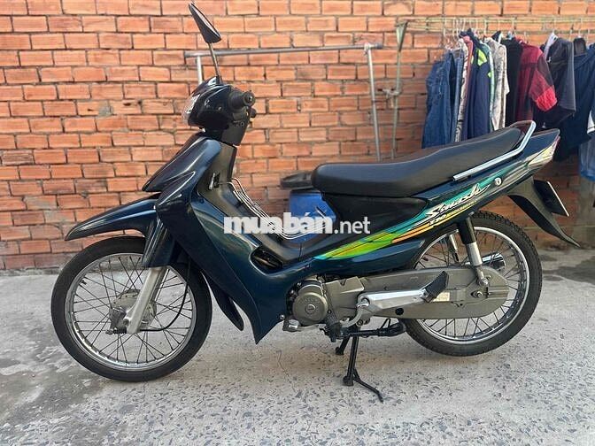 Suzuki Smash 2008 Xanh đen