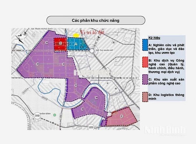 ĐẤT ĐẦU TƯ SINH LỜI khu công nghệ cao huyện Lý Nhân Hà Nam, Ninh Bình