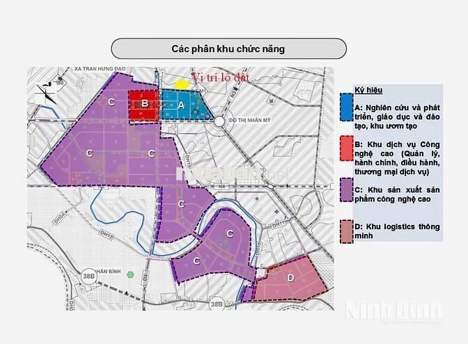 ĐẤT ĐẦU TƯ SINH LỜI khu công nghệ cao huyện Lý Nhân Hà Nam, Ninh Bình