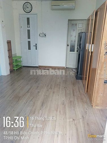 Cho thuê phòng 4,8 triệu/tháng, 25m2, bếp, ban công, Hồ Biểu Chánh PN