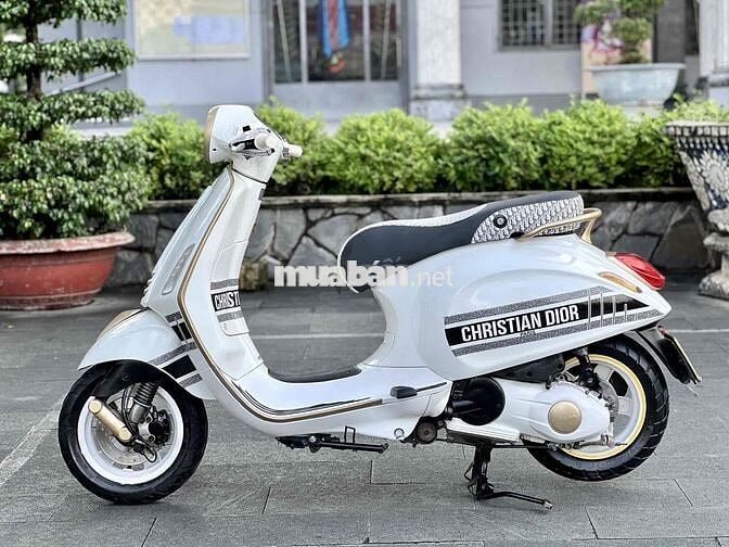 Vespa Primavera 2015 Trắng Dior BSTP chính chủ