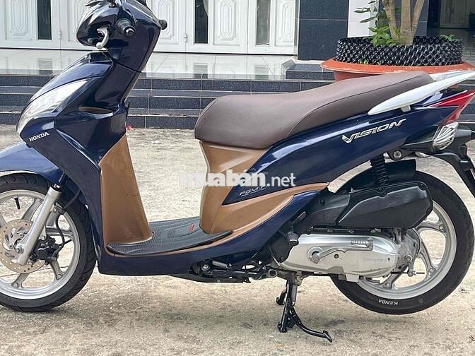 Honda Vision 2014 Xanh Nâu. Máy móc zin.