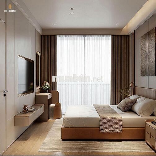 Căn 3PN Hue Heritage Rẻ Nhất Giỏ Hàng – View Công Viên 1700m2 Cây Xanh