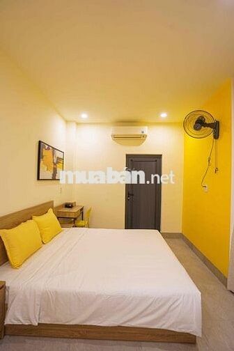 Cho thuê căn hộ 25-30m2, mới xây, gần biển, có máy giặt riêng