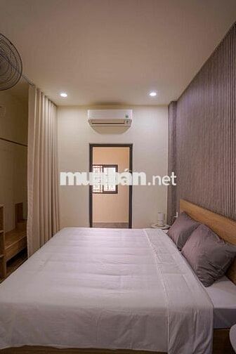 Cho thuê căn hộ 25-30m2, mới xây, gần biển, có máy giặt riêng