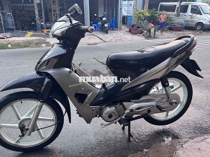 Honda Wave S Đen Bạc