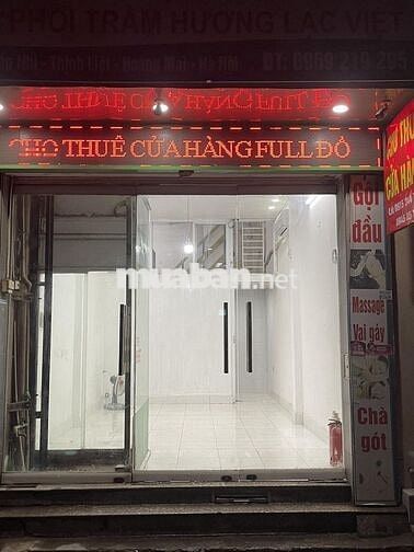 Cho thuê nhà mặt phố kinh doanh và ở 