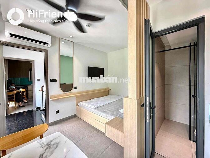 STUDIO LUXURY GẦN CHỢ BẾN THÀNH MỚI 100% FULL NỘI THẤT SIÊU NGON