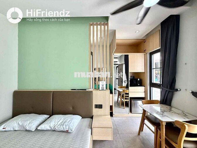 STUDIO LUXURY GẦN CHỢ BẾN THÀNH MỚI 100% FULL NỘI THẤT SIÊU NGON