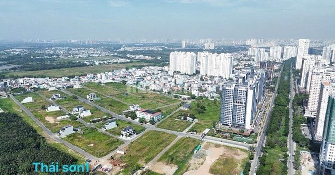 Đất Kdc Thái Sơn 1 Nhà Bè, 10x25 Sổ Hồng chỉ 57.5 tr/m2