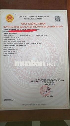 Chính chủ Chuyển về quê, cần bán nhà 2 mặt, thoáng  4,5 tầng, nở hậu
