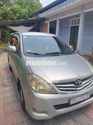 Toyota Innova J 2008 Bạc 234.000 km