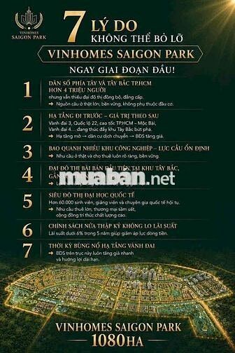 Giữ Chỗ Góc VinHomes Hóc Môn Nhận Nhà 5 Năm Thanh Toán