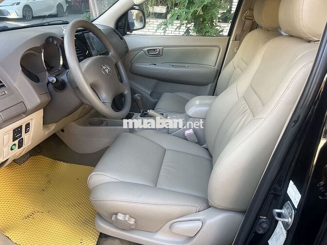 Toyota Fortuner SR5 2008 Đen 18 vạn