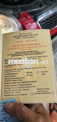 Kia Morning EX 2011 Đỏ
