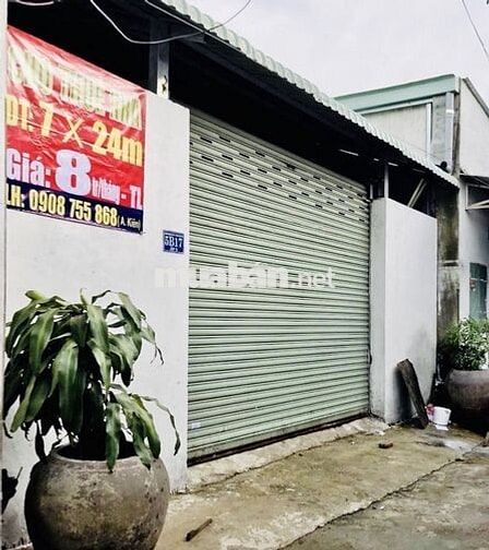 CHÍNH CHỦ CHO THUÊ NHÀ KHO DT 7X24