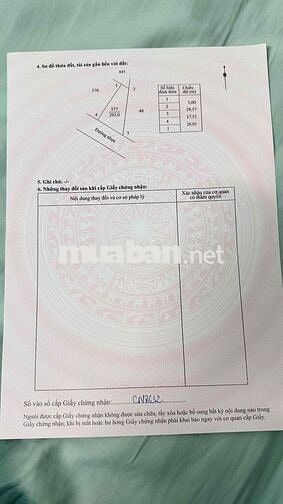 Cần bán lô đất mặt tiền ngang 17,5m Phú mỹ
