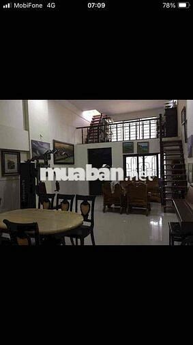 bán nhà mặt tiền thị trấn hóc môn