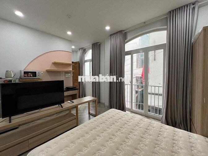 💥Sẵn phòng bancol thoáng gần sân bay  - Full nội thất cao cấp có Tivi