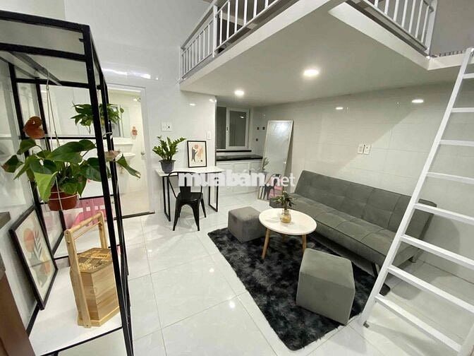 Phòng trọ  30m 2 có gác lửng  giá rẻ đường Vũ Tùng quận Bình Thạnh