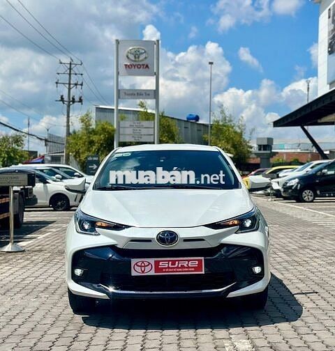 Toyota Vios 2025 1.5G CVT Trắng Ngọc Trai