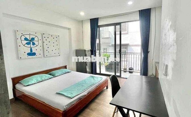 🏠Cho Thuê Căn Hộ Studio Ban Công - Full Nội Thất - Ngay Phan Xích Long