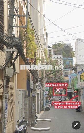 CHO THUÊ NHÀ HẺM NGUYỄN TRÃI PHƯỜNG BẾN THÀNH Q1
