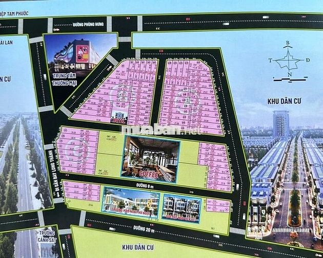 🚀 CƠ HỘI ĐẦU TƯ SỈ – LẺ ( LÔ 40 NỀN) ĐẤT THỔ CƯ AN PHƯỚC, LONG THÀNH