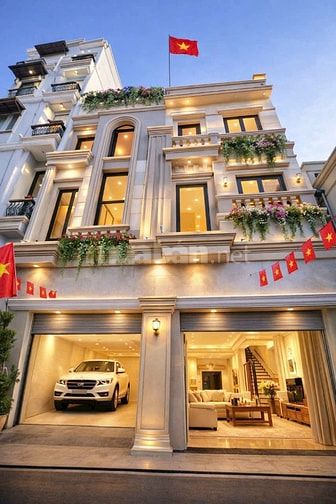 Bán biệt thự Phường Nhiêu Lộc Q3 dt: 11m x 22m 1 lầu giá 25 tỷ. 