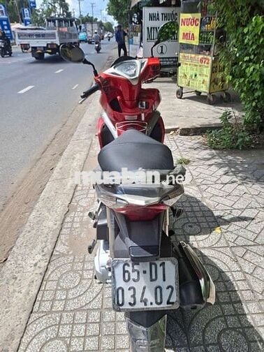 Honda Air Blade Đỏ bạc