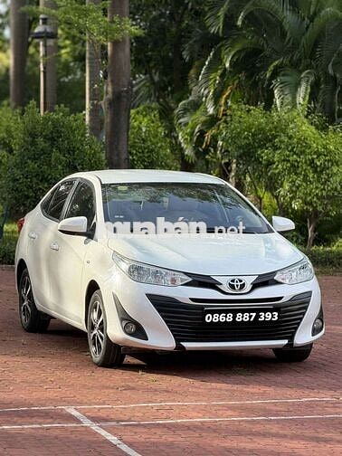 Toyota Vios 2019 Trắng 90.000 km