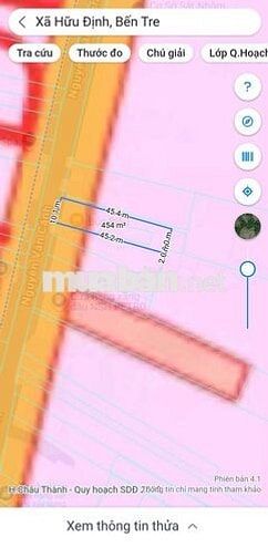 Mặt tiền đuờng Nguyễn Huệ nối dài phường Phú Tân Bến Tre 
