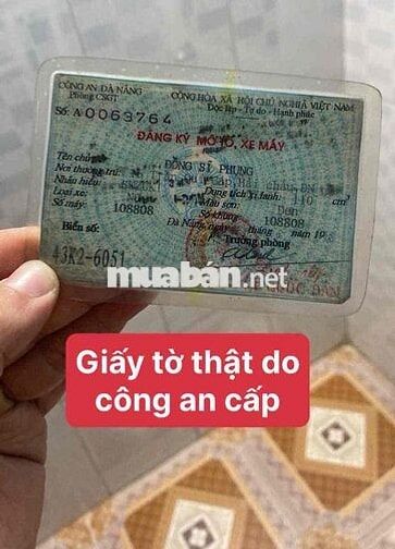 Xipo RGV 2000 Mới 80% giấy tờ Thật do Công An Cấp