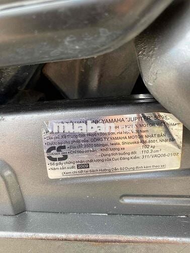 Yamaha Jupiter 5B95 2009 Đen