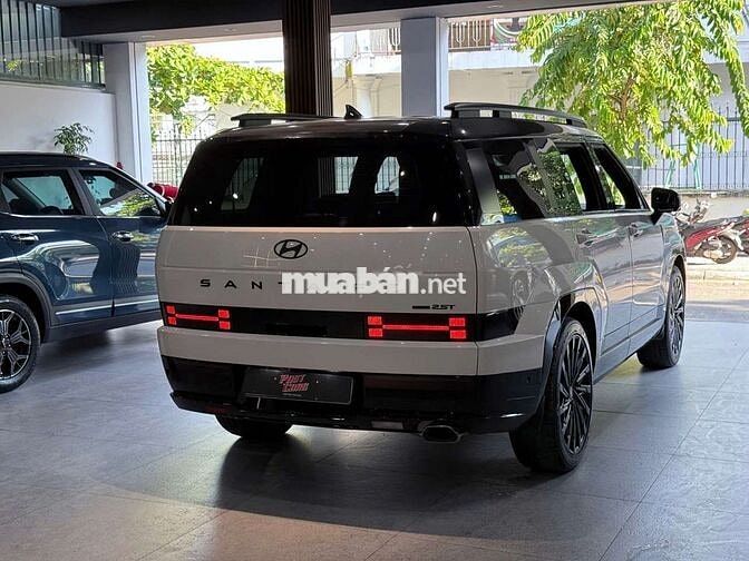 Hyundai Santafe 2024 Calligraphy 2.5T,màu trắng