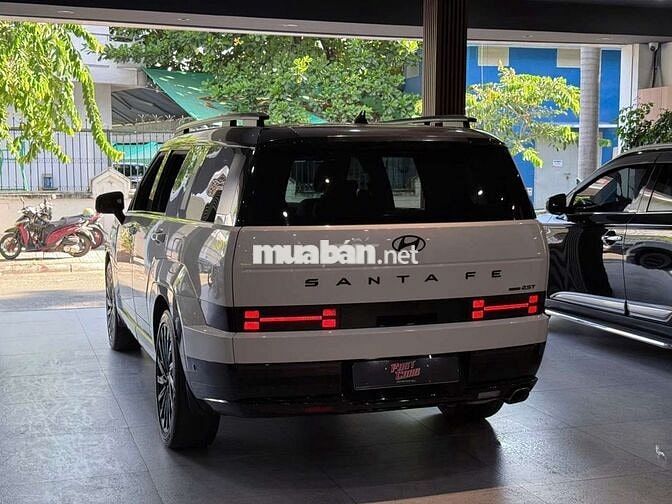 Hyundai Santafe 2024 Calligraphy 2.5T,màu trắng