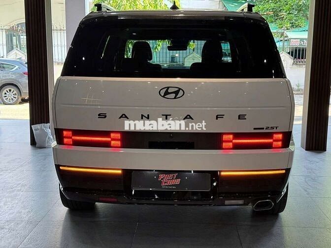 Hyundai Santafe 2024 Calligraphy 2.5T,màu trắng