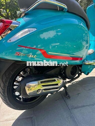 Vespa S125 Xanh rin 1 chủ odo 9k km Hỗ trợ góp