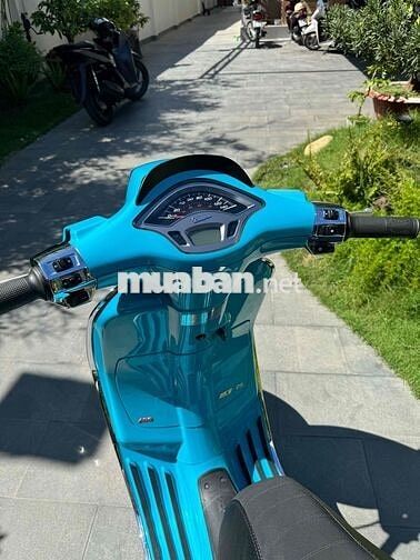Vespa S125 Xanh rin 1 chủ odo 9k km Hỗ trợ góp