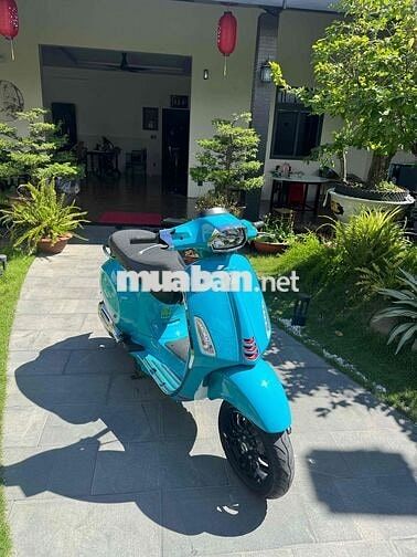 Vespa S125 Xanh rin 1 chủ odo 9k km Hỗ trợ góp