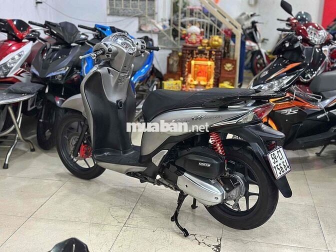 Honda SH Mode 2017 Bạc Đen Sport.BSTP.Giá tốt