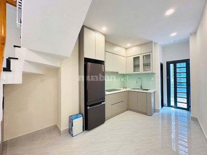 3TỶ68-Bán nhà hẻm xe tải, đường Lê Đức Thọ, gần chợ An Nhơn, 80m2, SHR