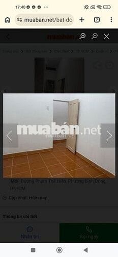 Nhà đường Phạm thể hiển, 4,5x8m 1 trệt 1 lầu 
