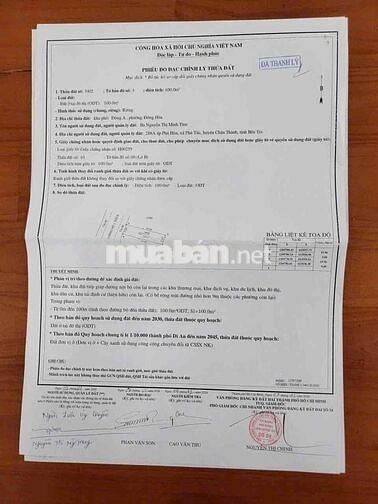 Đất mặt tiền đường 10m khu dân cư P.ĐÔNG HOÀ TP.HCM