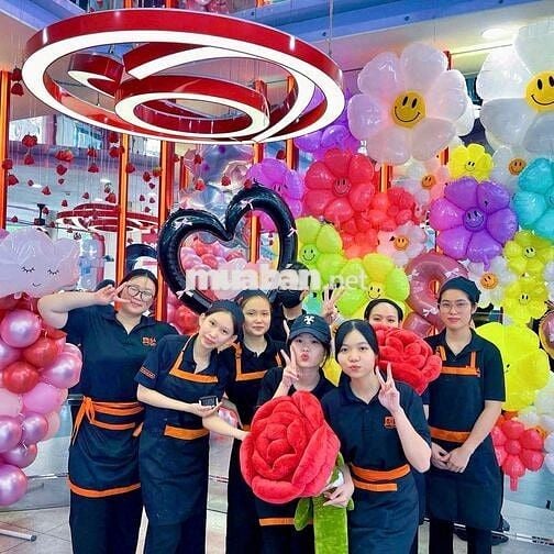 [Sasin HCM] -  Phục vụ và Bếp thu nhập từ 7 - 11tr