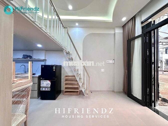 khai Trương Căn Hộ Gác Ban công và Gác Trệt , Full Nội thất cao cấp