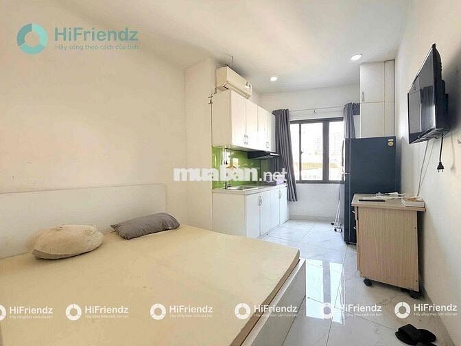 STUDIO CỬA SỔ TRỜI- FULL NỘI THẤT- NGAY KHU SÂN BAY