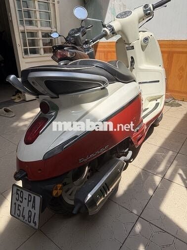 Peugeot Django ABS 2021 Trắng đỏ