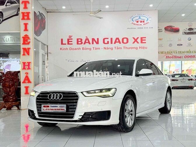 Audi A6 2015 1.8 TFSI 87000 km Trắng