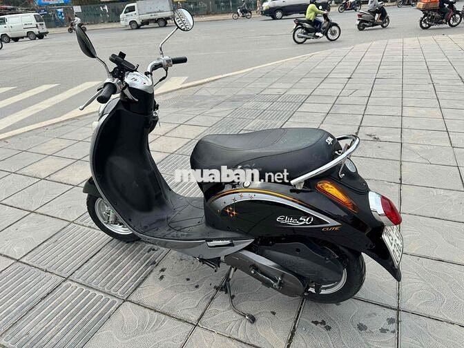 SYM Elite 50cc 2022 Đen 10000 km